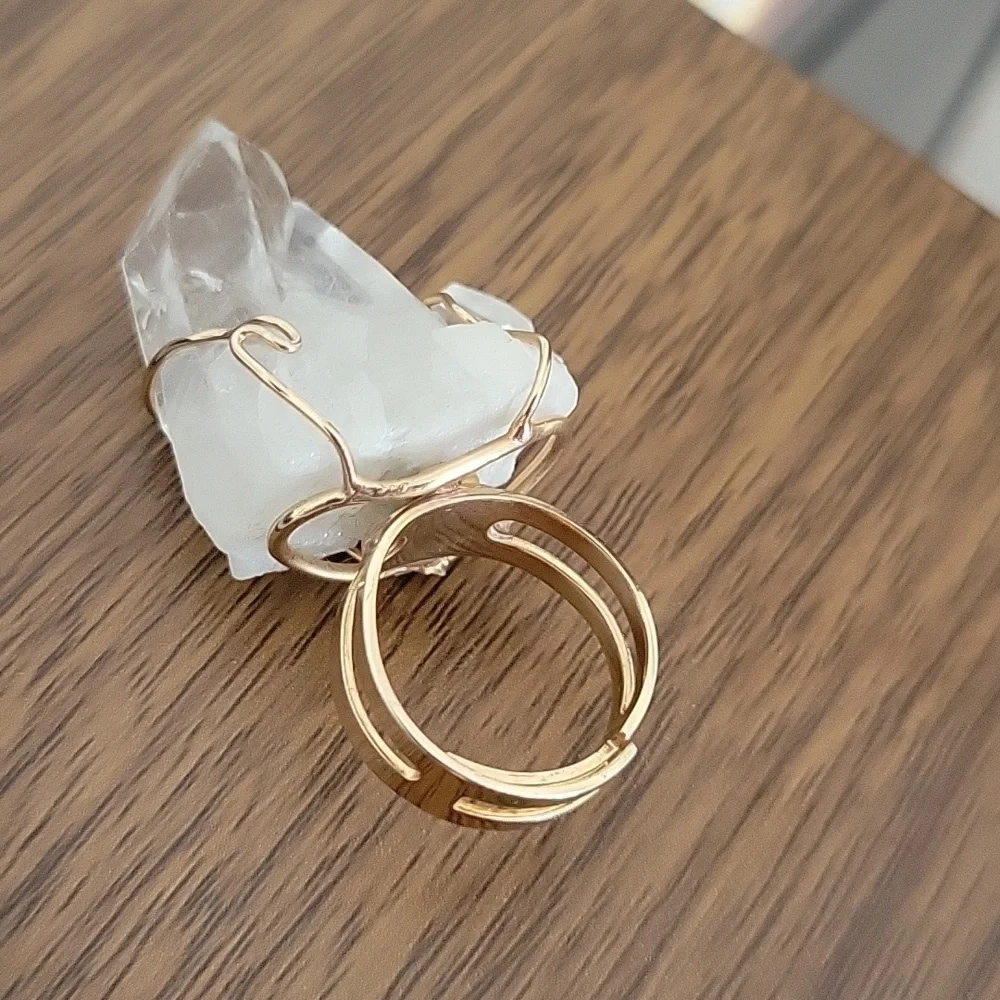 Crystal quartz ring - Picture 4 of 4